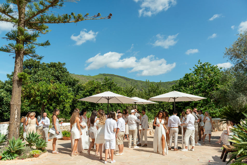 Wedding brunch with The Ibiza Catering
