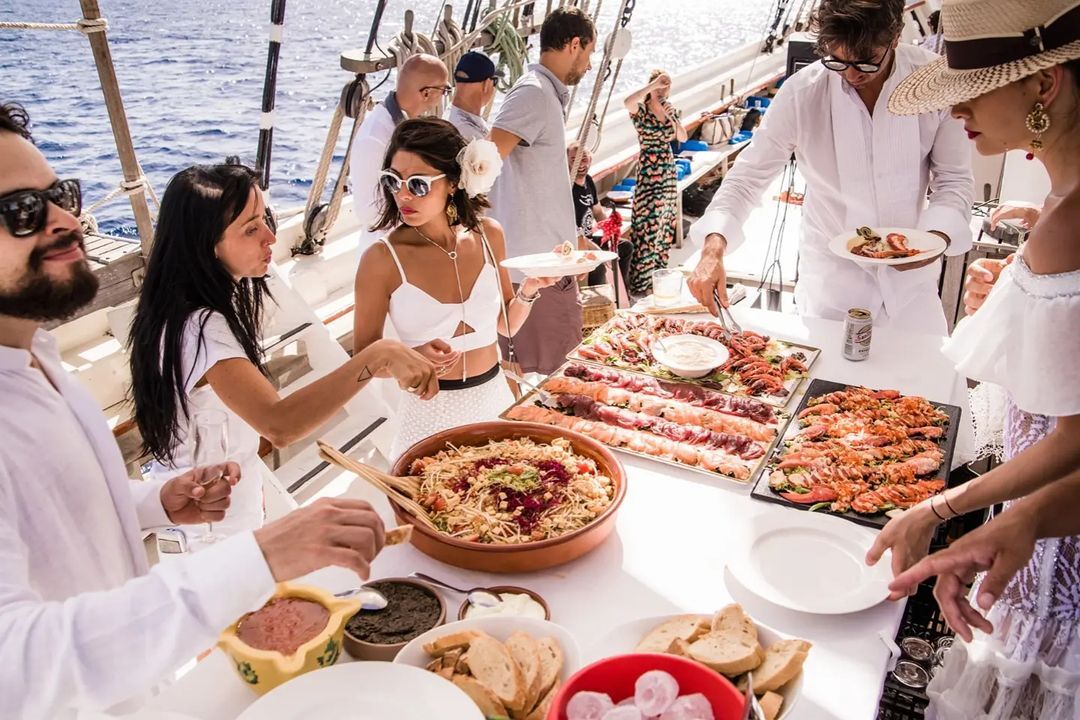 The Ibiza Catering 2022 boat catering